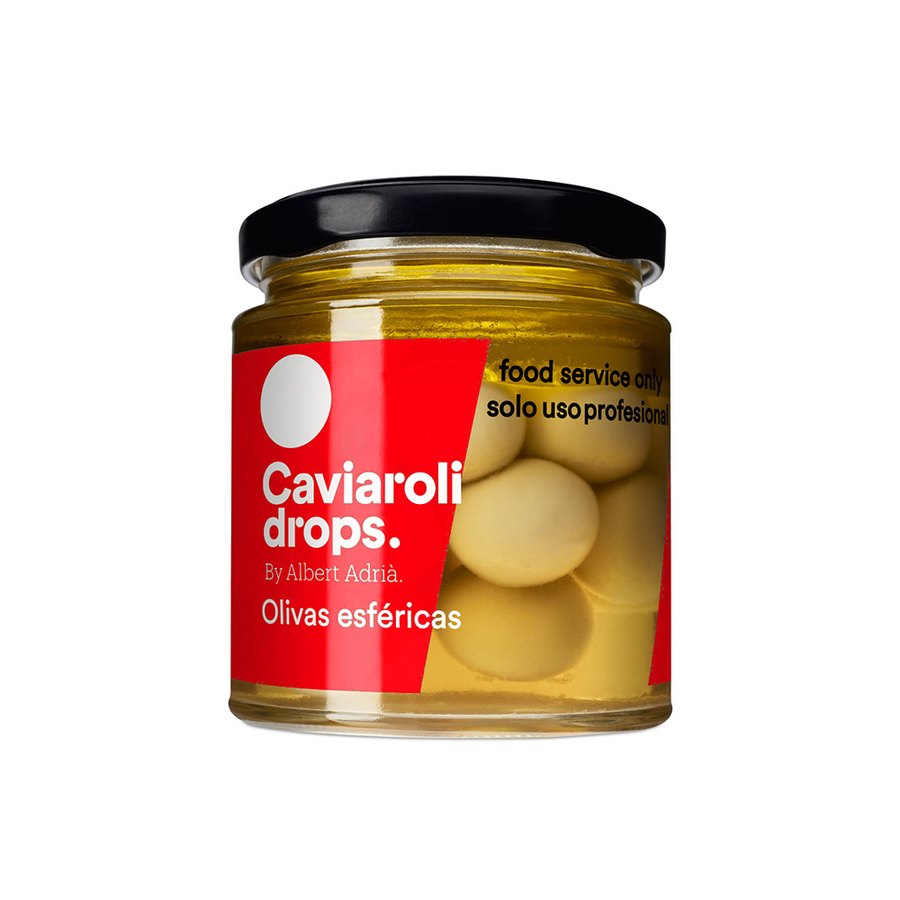 Caviaroli Drops Olivas Esféricas Picantes