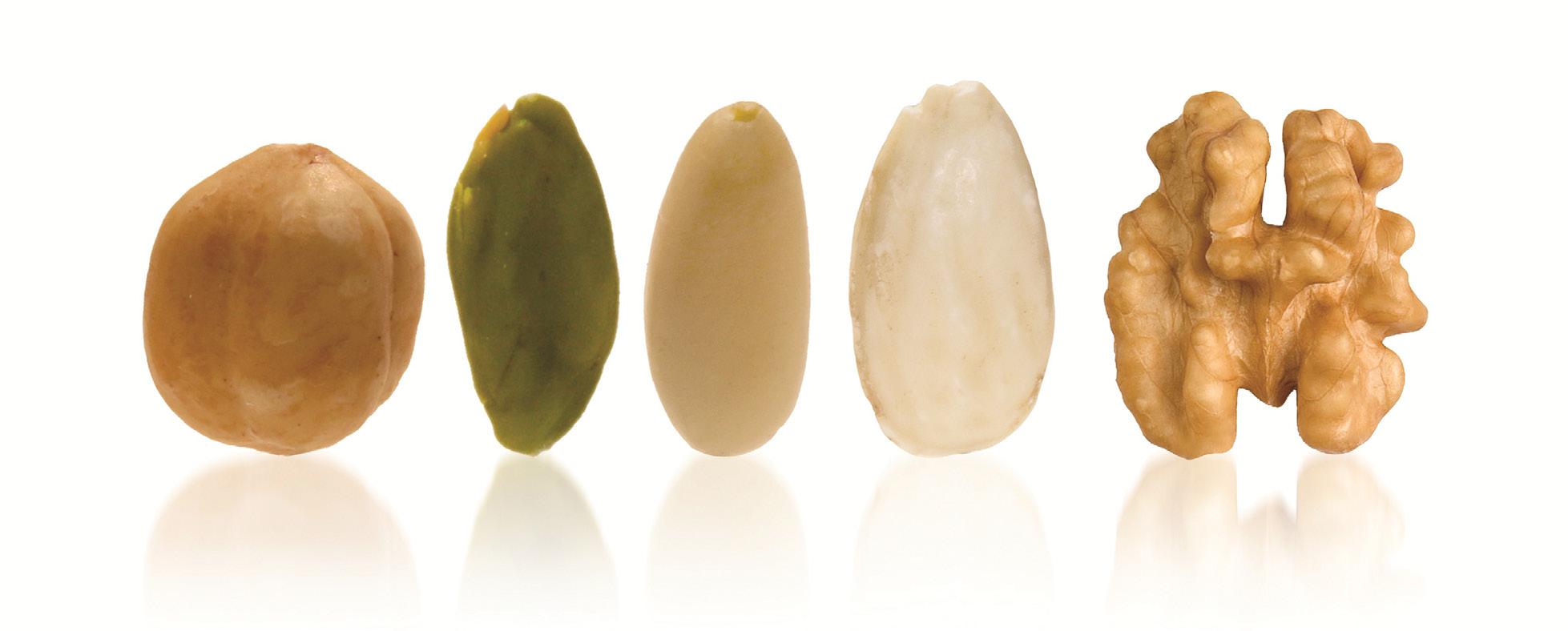 Pariani · frutos secos del Piamonte